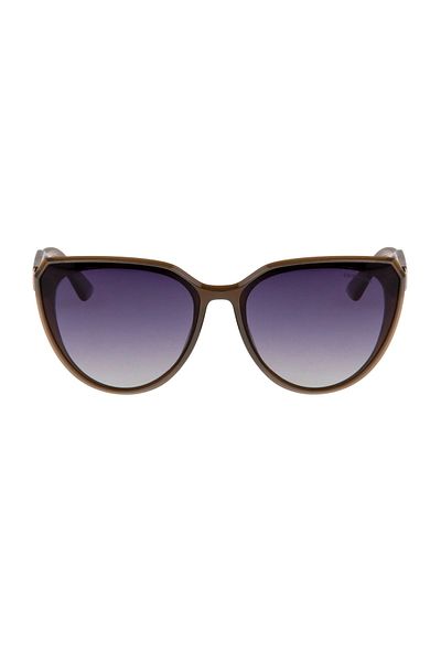 Despada Ds 2228 C 4 Women's Brown Cat Eye Sunglasses
