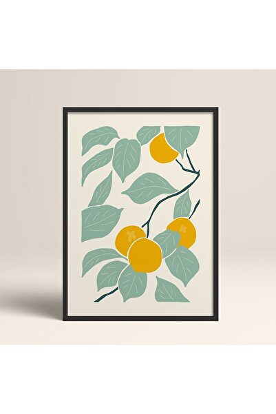 HOMEPACK Μαύρο ξύλινο πλαίσιο ζωγραφικής με κορνίζα αφίσα Καλλιτεχνική μοντέρνα διακόσμηση τοίχου (FLOWER140-BLACK-30X40)