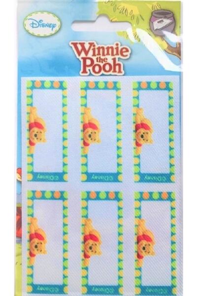 Disney Baby Φιγούρα Γουίνι το Αρκουδάκι που κολλάει με σιδέρωμα (2) Υφασμάτιν...