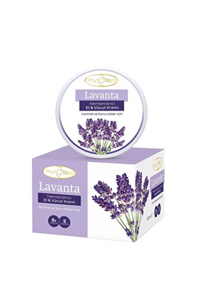 Phytoflora Lavanta Nemlendirici El ve Yüz Kremi 100 Ml