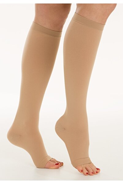 MEDİKAL Medi-phoenix Diz Altı Çorabı Burnu Açık (ten Rengi) Orta Basınç Ccl2