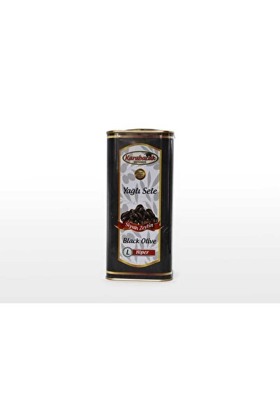 Karabacak Zeytin Karabacak Hiper Yağlı Sele Zeytin 1 Kg Teneke Kutu