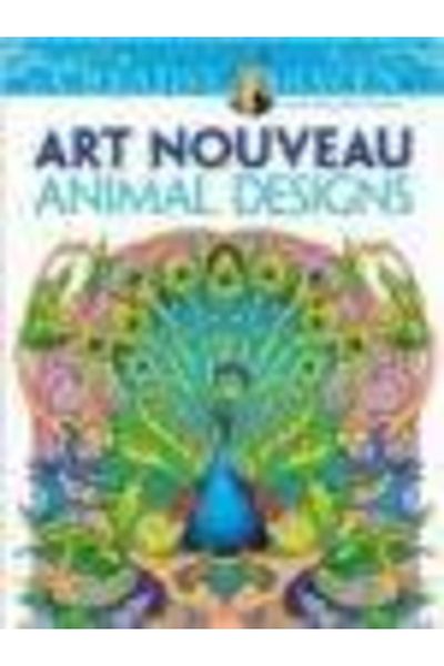 Dover Classics Art Nouveau Animal Designs -Marty Noble