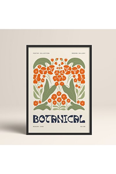 HOMEPACK Crna slika u drvenom okviru, uokviren poster, umetnički moderni zidn...