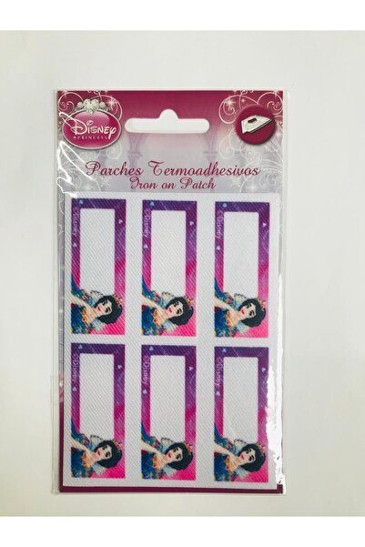 DİSNEY PRİNCESS Iron-On Cotton Princess Figured Fabric School Jersey Sticker Crest Patch