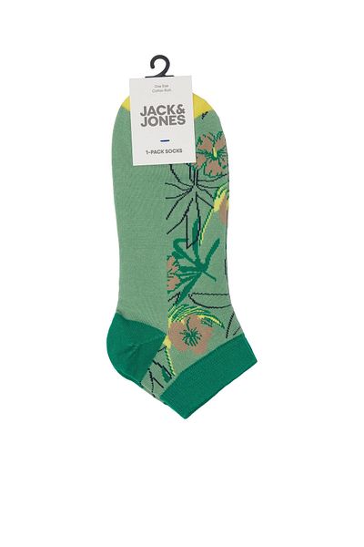 Jack & Jones Мъжки къси чорапи Jack Jones Vı Venice, зелени, 12234492-21