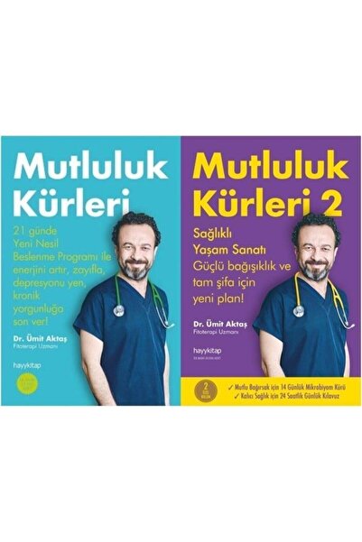 hayykitap Mutluluk Kürleri 1 Ve Mutluluk Kürleri 2 2 Kitap Set Ümit Aktaş Saadetkitap
