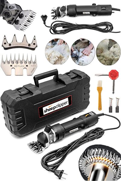 Genel Markalar Alman Devi 9600 W Pro Koyun Keçi Kırkım Makinası Beıyuan Bıçak...