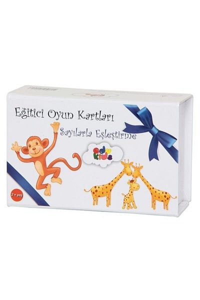 Edukids Educational Card Matching with Numbers