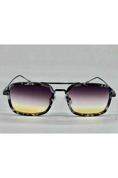 Angel Eyes Multicolored Rectangular Unisex Model Sunglasses Ae2032c9