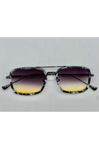 Angel Eyes Multicolored Rectangular Unisex Model Sunglasses Ae2032c9