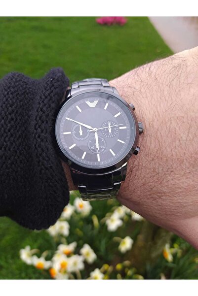 Spectrum Unisex Black Wristwatch