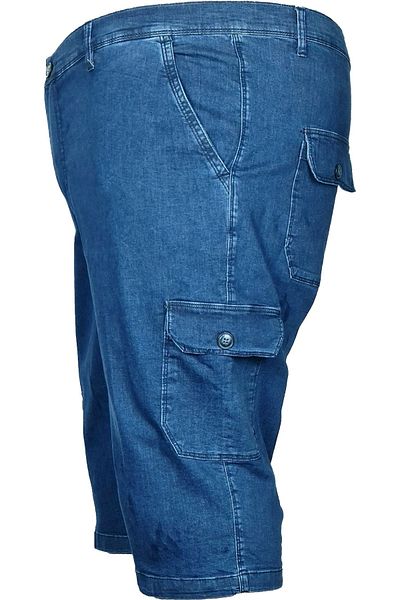 Surco Σορτς Lycra Bermuda με τσέπες Cargo Plus Size