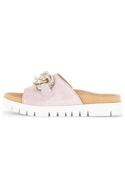 GABOR Hausschuh - Beige - Flacher Absatz