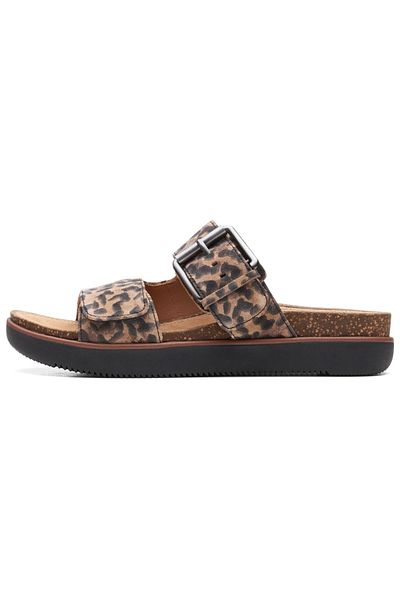 CLARKS Hausschuh - Braun - Flacher Absatz