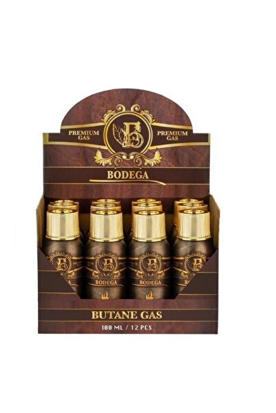 bodega Premium Gazlı Ve Pürmüzlü Çakmaklar Için Bütan Gaz 100ml