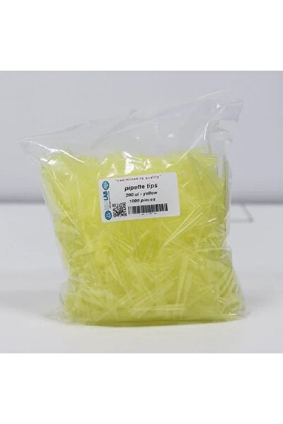 ISOLAB 005.01.002 Pipet Ucu - Sarı - 200 Ul 1000 Adet