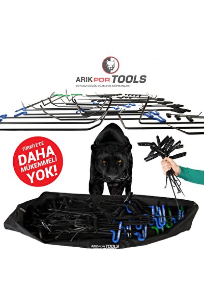 ARIKPDRTOOLS Boyasız Göçük Onarım Çubuk Seti