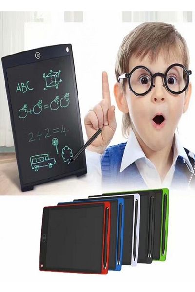 Hyd تابلت رسم رقمي للأطفال مزود بشاشة LCD مقاس 8.5 بوصة - مع قلم كمبيوتر