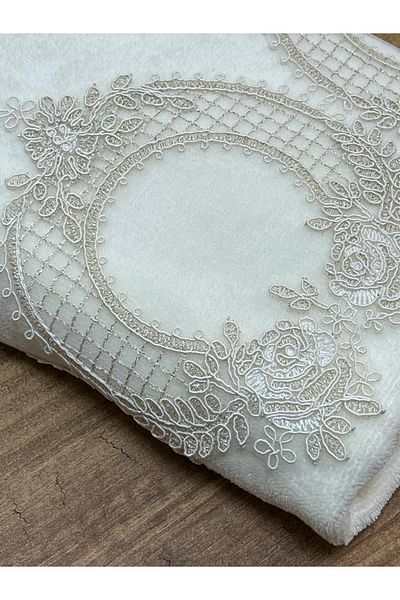 Çeyiz Bahçesi Πετσέτα χεριών και προσώπου Ahben Velvet 50/90cm