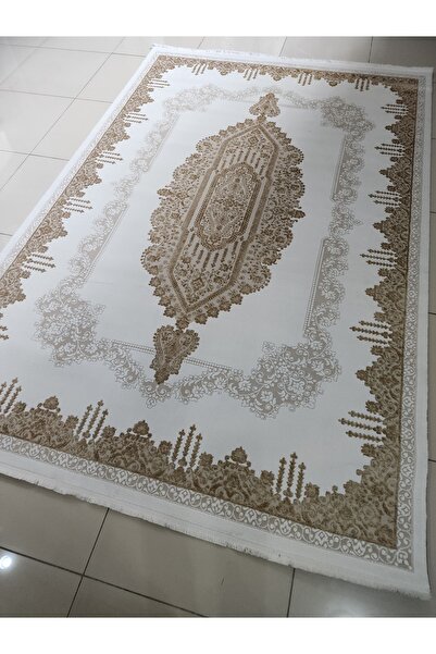 Festival Halı Halı B783x Beyaz Sarı Modern 6 M2 Halı