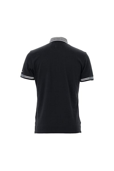 Giovane Gentile Μαύρο μπλουζάκι Polo Neck Regular Fit