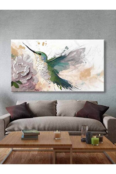 Voovart Dekoratif Kuş Kanvas Tablo - Voov2427