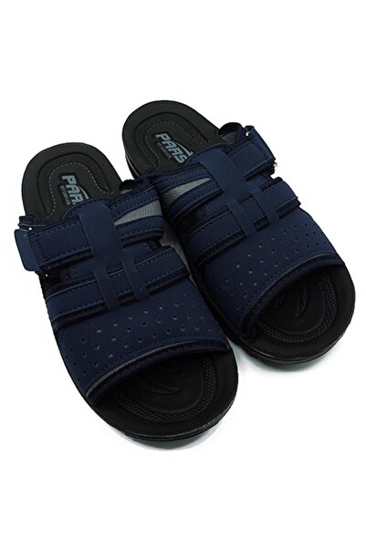 Behtah Kundura Nubuck Ανδρικές καλοκαιρινές παντόφλες με χοντρό τακούνι Tank Street Παντόφλες για το σπίτι