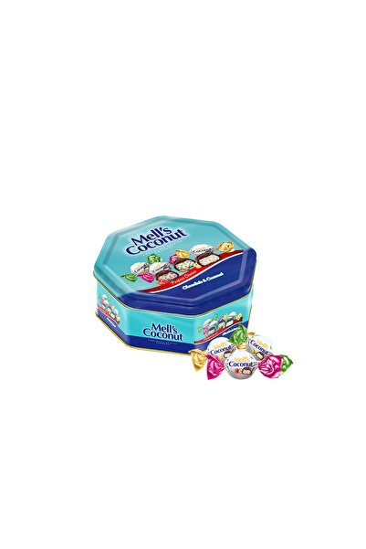 Mell's Coconut Double Twist 500 G Sekizgen Teneke Kutu