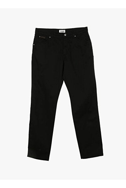 WRANGLER Pantaloni chino pentru bărbați cu talie normală slim fit negri W12se...