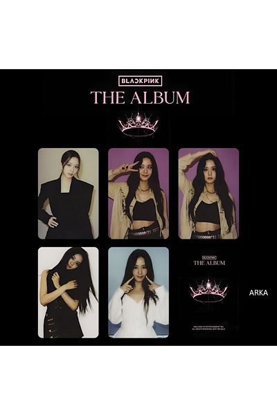 Kpop Dünyasi Blackpink Jisoo ''The Album'' Album Card Set