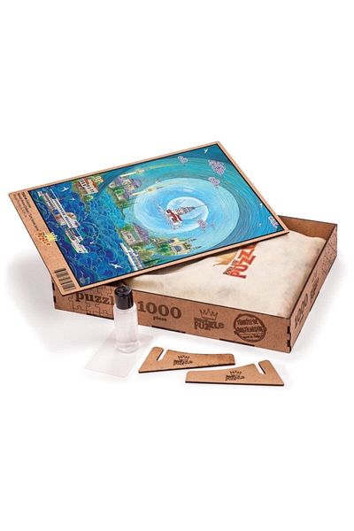 King Of Puzzle Üsküdar - Nasuhi Hasan Çolpan Wooden Puzzle 1000 Pieces
