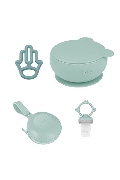 OiOi مجموعة ريفر أغوا المكونة من أربعة قطع (هريس + وعاء مفرغ + جراب + أم)