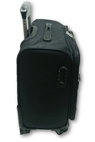 ATHLETIC Pilot Valiz Kabin Boy Valiz 4 Teker Kumaş Lüx Valiz Pilot Çanta