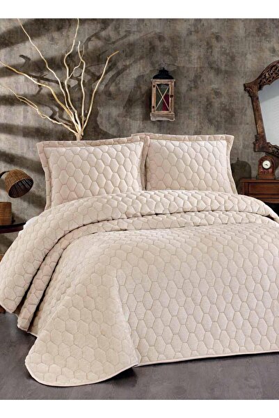 ASİLZADE Double Velvet Mink Bedspread