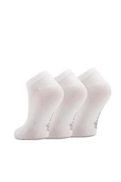 Slazenger Jaime Унисекс спортни къси чорапи 36-44 бели 3 пакета