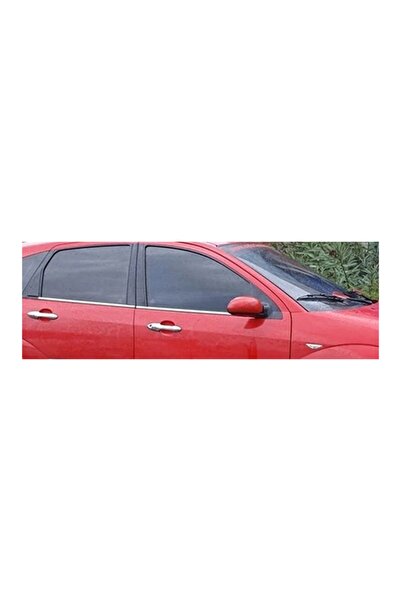 Ford Focus 1 Uyumlu Krom Kapı Kolu Ve Cam Alt Çıtası Seti Hb / Sd 1998 - 2005