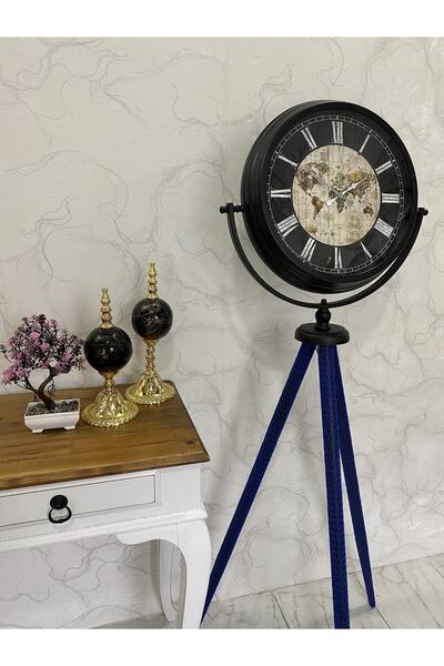 Genel Markalar 150 Cm Dekoratif Tripod Ayaklı Tüm Aksamları Metal Siyah Renk ...