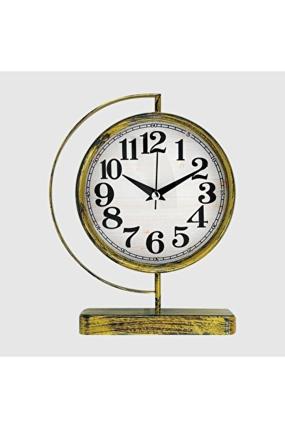 Galaxy Masa Saati Metal Gold Üstü Siyah Ayp-840-ak 6165