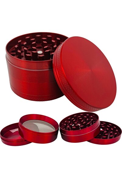 EFOTECH Grınder 4 Kat Herbal Baharat Öğütücü Parçalayıcı Paslanmaz Çelik Mıkn...