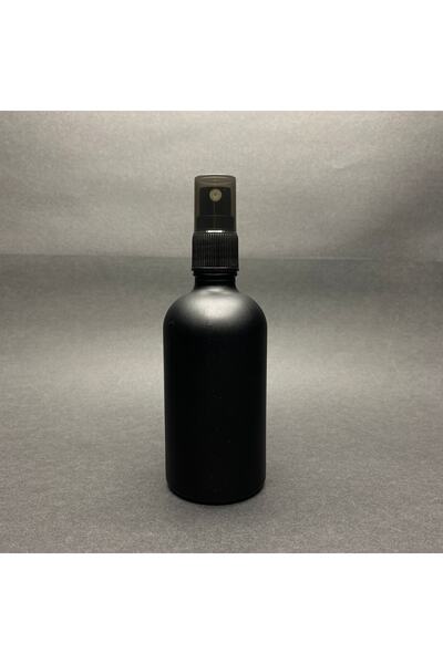 Pause Art Home 100 Cc Mat Siyah Cam Şişe - Siyah Spreyli - 100 Ml Siyah Sprey...