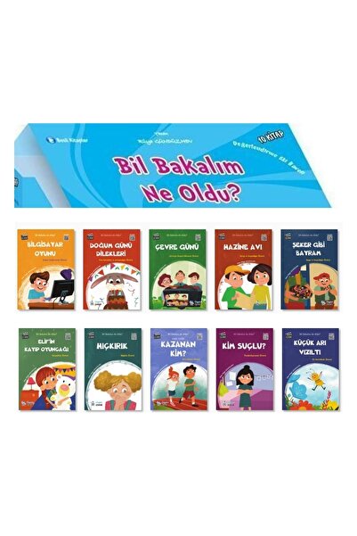 Bic Bil Bakalım Ne Oldu 10'lu Okuma Seti + 24'lü Boya Kalemi