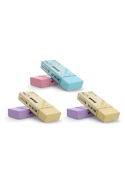Pensan Silka Eraser Pastel 4 Χρώματα Tpr