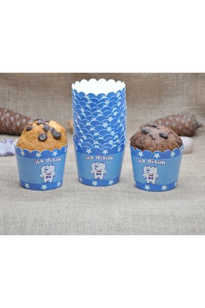 Larenya Tooth Party & My First Tooth Written & Cupcake Mold & Cake Capsule & ...