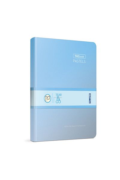 Gıpta Thebook Pastels غطاء صلب بخيوط 14x20 120 ورقة دفتر ملاحظات مربعات