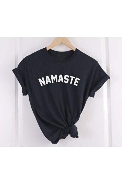 Hellomaandme Μοντέλο Namaste Printed Special Tshirt για τους λάτρεις της γιόγκα