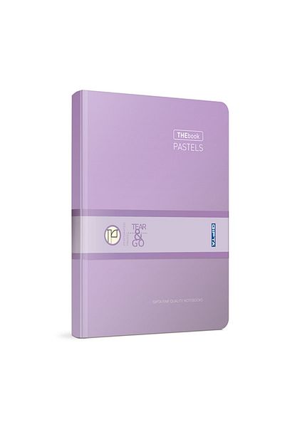 Gıpta Thebook Pastels غطاء صلب مخيط 20x28 200 ورقة دفتر ملاحظات مبطن
