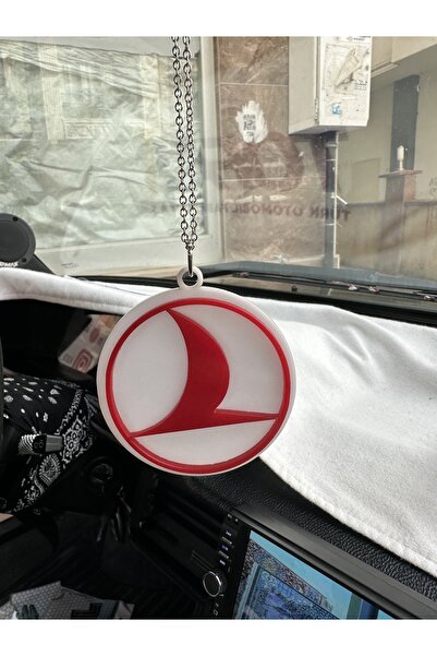 KARA AUTO Turkish Airlines Ayna Süsü Zincirli Kabartma