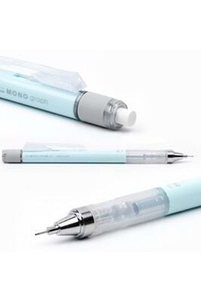 Tombow Ice Blue 0.5 Mm Versatil Pen with Blister - Mono Graph Pastel