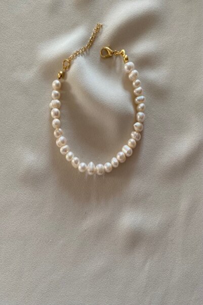 KibritKutusu Gerçek Tatlı Su Incisi Bileklik